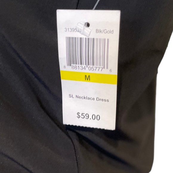 MSK Black Dress, Size Medium - Picture 5 of 6